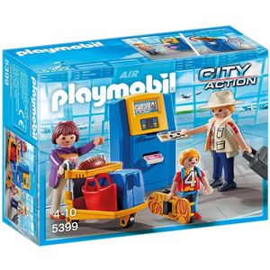 Playmobil Vakantiegangers aan incheckbalie - 5399