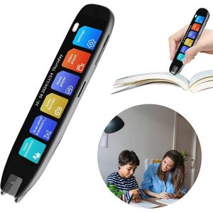Meertalige Scanleespen met 3,7 inch Touchscreen voor Real-Time Vertaling en Dyslexiehulp