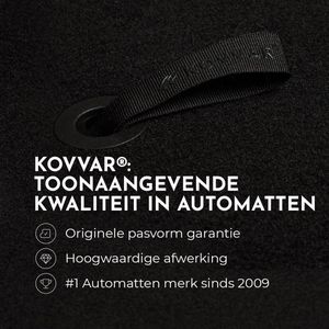Kofferbakmat geschikt voor Peugeot 306 - 1993 - 2002 - Premium - Uitvoering: Cabriolet | lage laadvloer