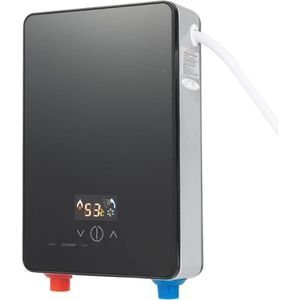 White-Label® Boiler - Doorstroomverwarmer - Keukenboiler - Doorstroomboiler - Met Display - Zwart