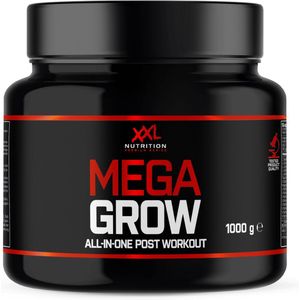 XXL Nutrition - Muscle Grow - All-In-One Post Workout Supplement - Eiwitten, Creatine, Koolhydraten & Vitamines - Green Apple - 1000 gram