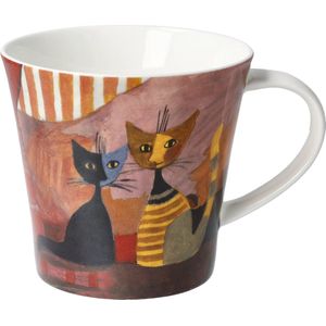 Goebel - Rosina Wachtmeisters-sMok - Koffie/Thee Beker Rouges-sPorselein - 350ml