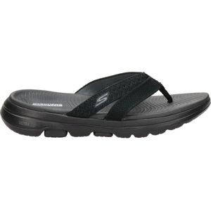 Skechers Go Walk Sun Kiss dames slipper - Zwart - Maat 39