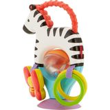 Fisher Price - Activity Zebra - Rammelaar - Speeltje en Bijtring - Grijpspeelgoed baby speelgoed