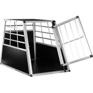 PETSTUFF Honden Transportbox - Bench - Kennel - Aluminium - 90¬∫ - Maat L