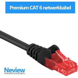 Neview - 5 meter Premium UTP kabel / Internetkabel - Cat 6 - Zwart