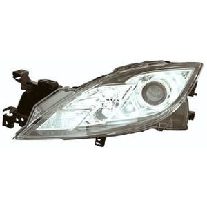 Mazda 6, 2008 - 2013 - koplamp, H9+H11, elektr verstelb, incl stelmotortje, links, 2010 -