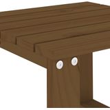 Tuinbijzettafel 40x38x28,5 cm massief grenenhout honingbruin