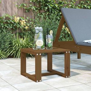 vidaXL Tuinbijzettafel 40x38x28,5 cm massief grenenhout honingbruin