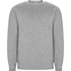 Licht Grijze unisex Eco sweater Batian merk Roly maat XL