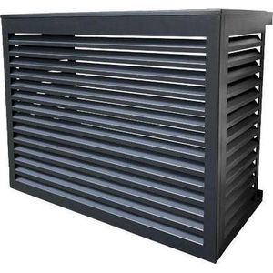 Linum - Buitenunit - Omkasting - Split Units - Airco - Airconditioning - Premium Model - Medium - 835x1050x560MM - Zwart