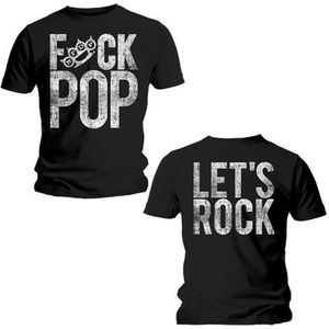 Five Finger Death Punch - F*ck Pop Heren T-shirt - S - Zwart