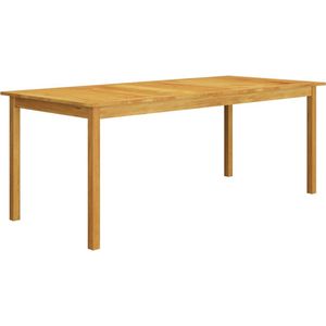 vidaXL 9-delige Tuinset - Stijlvol en Duurzaam Tuinstoel - Eettafel - Acacia Hout - Outdoor Meubels - Buitendineren