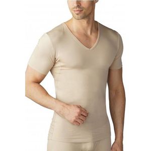 Mey Eronderhemd V-hals Shape Dry Cotton 46058 - Heren - L - beige