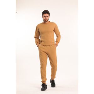 Amore Loungewear Set Heren / Broek & Sweatshirt / Camel / maat L