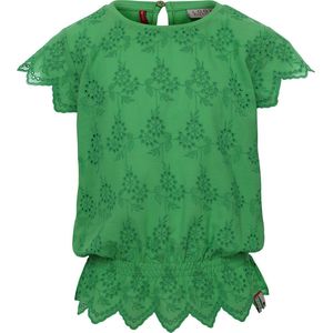 LOOXS Little 2311-7116-302 Meisjes Blouse - Maat 92 - Groen van 100% cotton