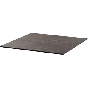 HPL Tafelblad Midnight Marble 70x70 cm - Essentials 1677