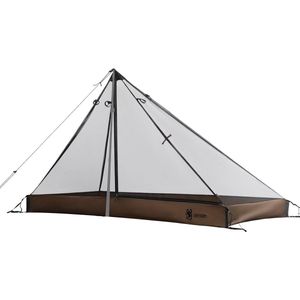 Binnentent, ultralicht, mesh tent, muggennet voor camping, outdoor, wandelen