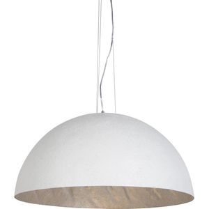 QAZQA magna xingjin - Moderne Hanglamp met kap voor boven de eettafel | in eetkamer - 3 lichts - Ø 700 mm - Wit - Woonkamer