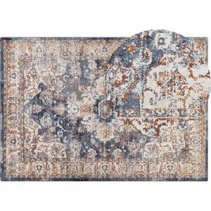 DVIN - Vintage vloerkleed - Beige - 160 x 230 cm - Polypropyleen