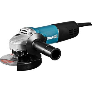 Makita 9558HNRGK3 125 Mm Haakse Slijper In Metalen Koffer 230V