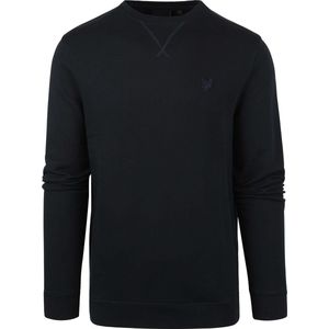 Lyle and Scott - Sweater Navy - Heren - Maat XL - Regular-fit