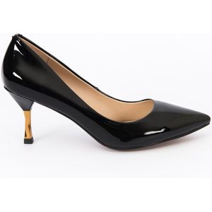 Zerba - Dames Pumps - Maat 40 - Zwart Leer - Ughetto