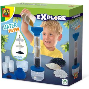 SES - Water filter - 6-delig filter - maak je eigen heldere water - STEM Speelgoed - Experimenten voor kinderen