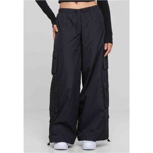 Urban Classics - Ripstop Double Cargo Pants Wijde broek - L - Zwart