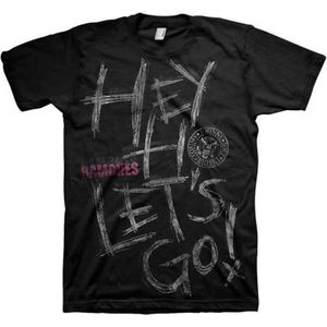 Ramones - Hey Ho Heren T-shirt - XL - Zwart
