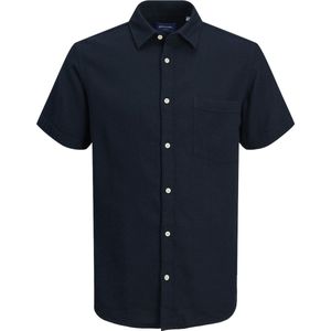 Jack & Jones Overhemd - Regular Fit - Blauw - XXL