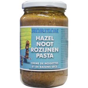 Horizon Hazelnoot rozijnenpasta eko 350 gram