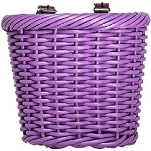 Fietsmand - Fietsmand voor 12-18 inch - Waterafstotende mand - Paars