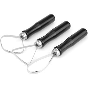 Klei Sculptuur Kit - Sculpting Tools - Geschikt voor Beginners - 3 Stuks - Hout en Staal
