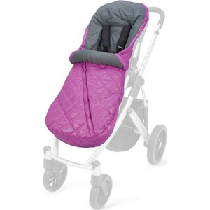 UPPAbaby Voetenzak Olivia - Ganoosh Light - Kinderwagen -  Wandelwagen - Buggy - Winter - Fuchsia - Footmuff