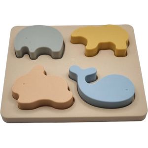 VintaToys - Puzzel 4 Stukjes - Baby Puzzel - Peuter Speelgoed - Peuterpuzzel