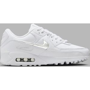 Nike Air Max 90 ""White Metallic Silver"" - Maat: 39
