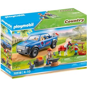 PLAYMOBIL Country Mobiele hoefsmid - 70518