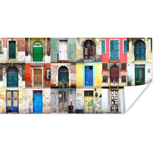 Deuren - Regenboog - Architectuur - Collage