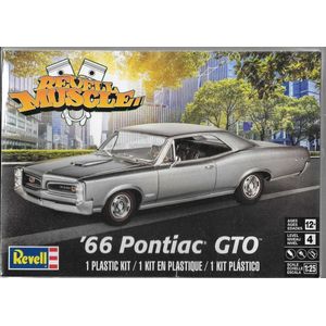 1:25 Revell 14479 1966 Pontiac GTO Plastic Modelbouwpakket