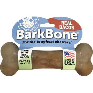 Pet Qwerks Bacon BarkBone XL