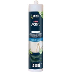 Bostik Premium acrylaatkit wit A990 (310ml)