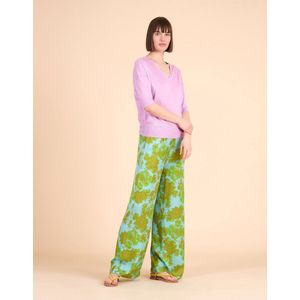 Oilily Please - Broek - Dames - Blauw - 38