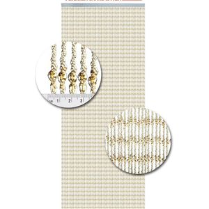 Vliegengordijnenexpert Pisa - Vliegengordijn - 100x240 cm - Geel