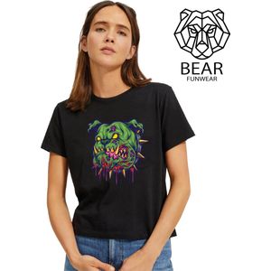 Zombie bulldog | Funshirt | Grappig t-shirt | Maat XL