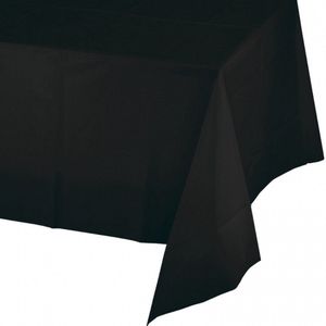 Tafelkleed pap black velvet (137x274cm)