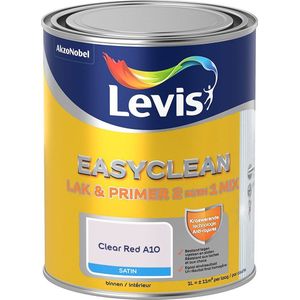 Levis EasyClean Lak & Primer 2-In-1 Mix - Clear Red A10 - 1 L