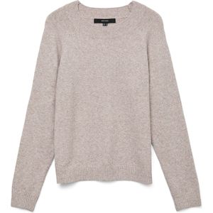 Vero Moda Trui Vmdoffy Ls O-neck Blouse Ga Noos 10201022 Woodrose/melange Dames Maat - XS