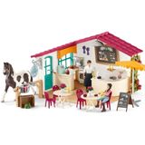 Schleich Horse Club - Ruitercafé - Speelfigurenset - Kinderspeelgoed voor Jongens en Meisjes - 3 tot 12 jaar - 66 Onderdelen