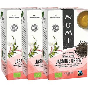 Numi - Groene thee - Jasmine Green - Biologisch  (3 doosjes thee)